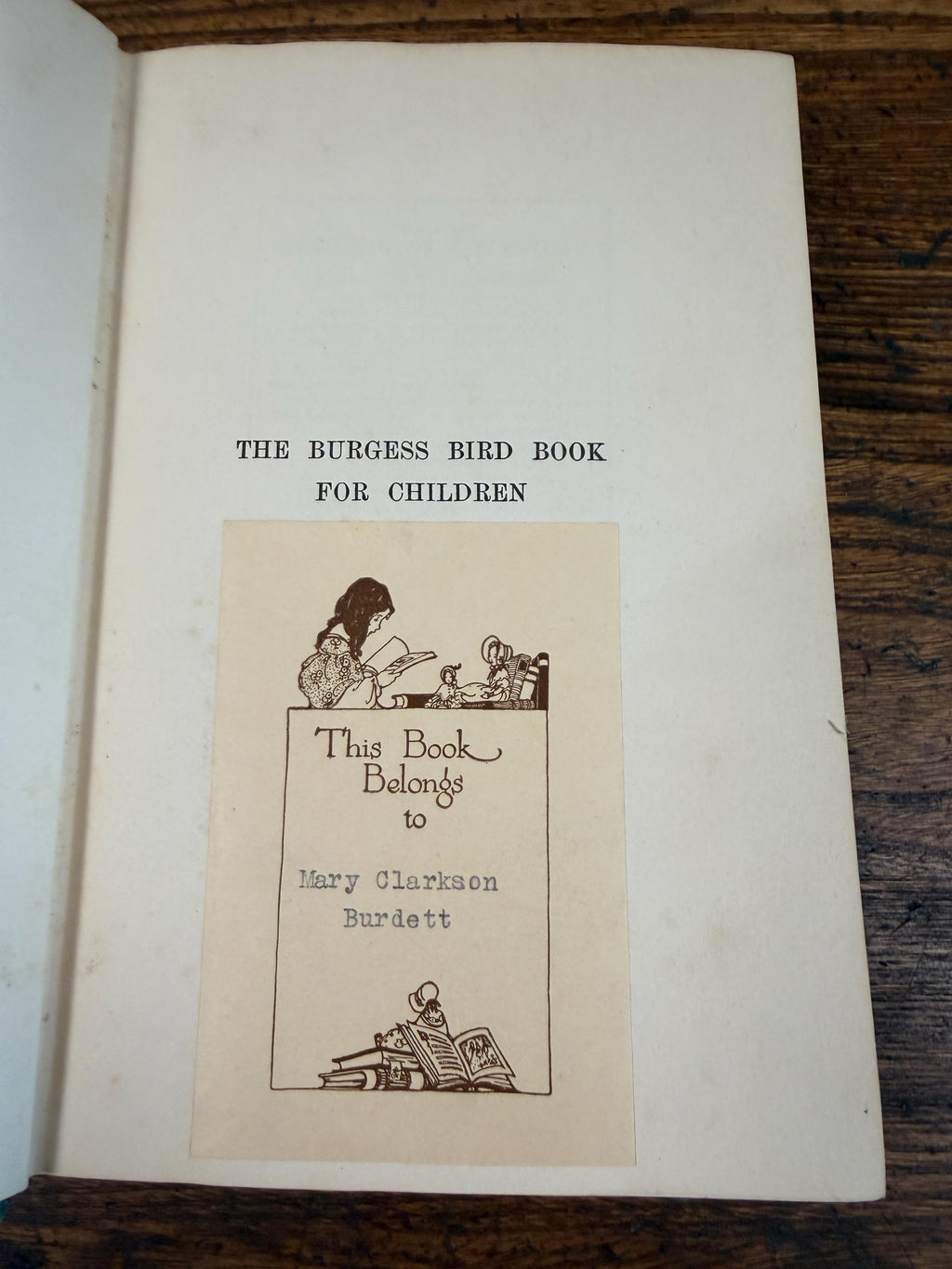 The Burgess Bird Book for Children by Thornton W. Burgess | Hardcover 1919