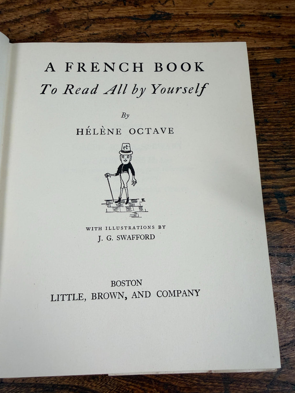 A French Book to Read All By Yourself by Hélène Octave | Hardcover 1936