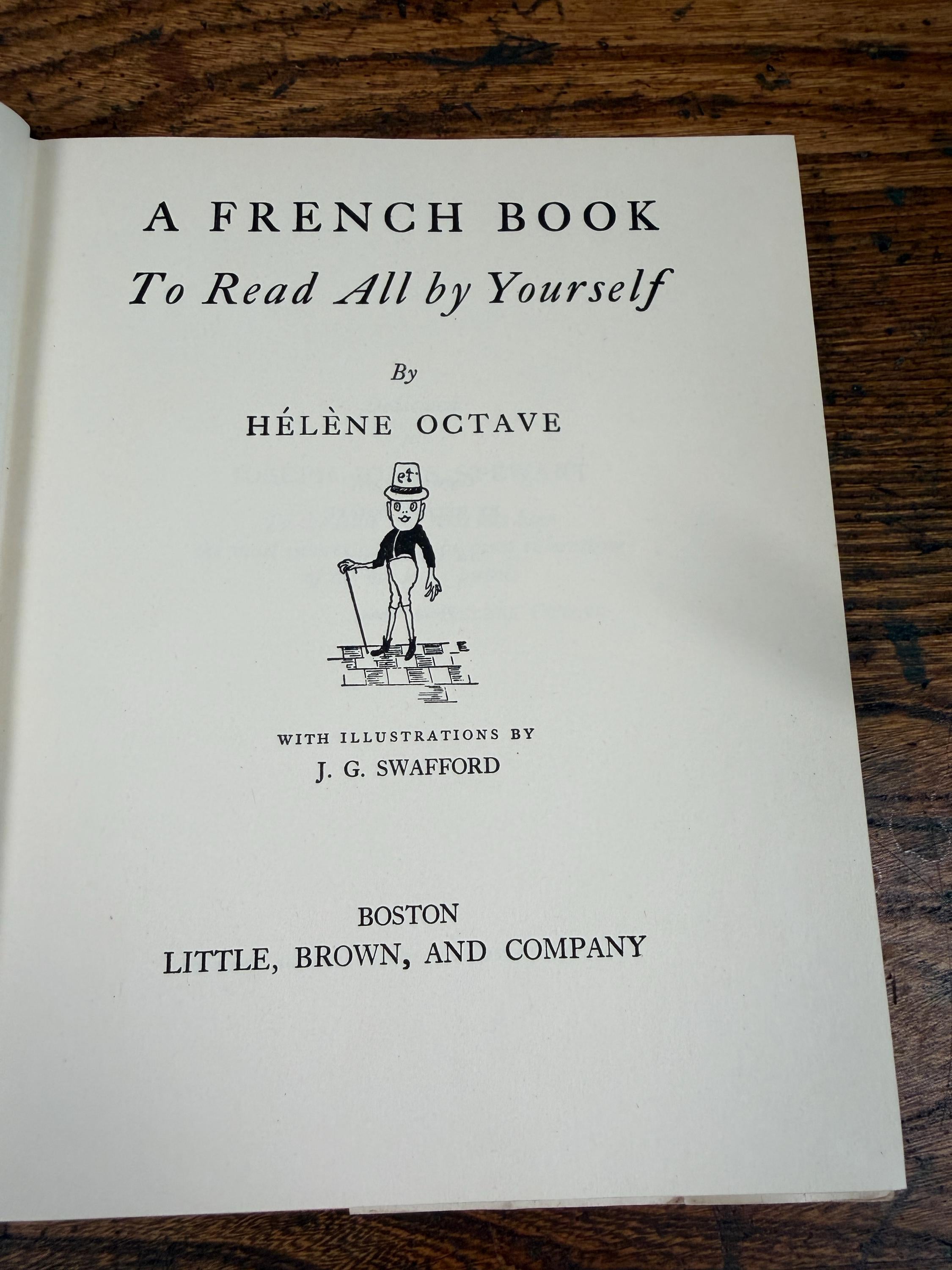A French Book to Read All By Yourself by Hélène Octave | Hardcover 1936