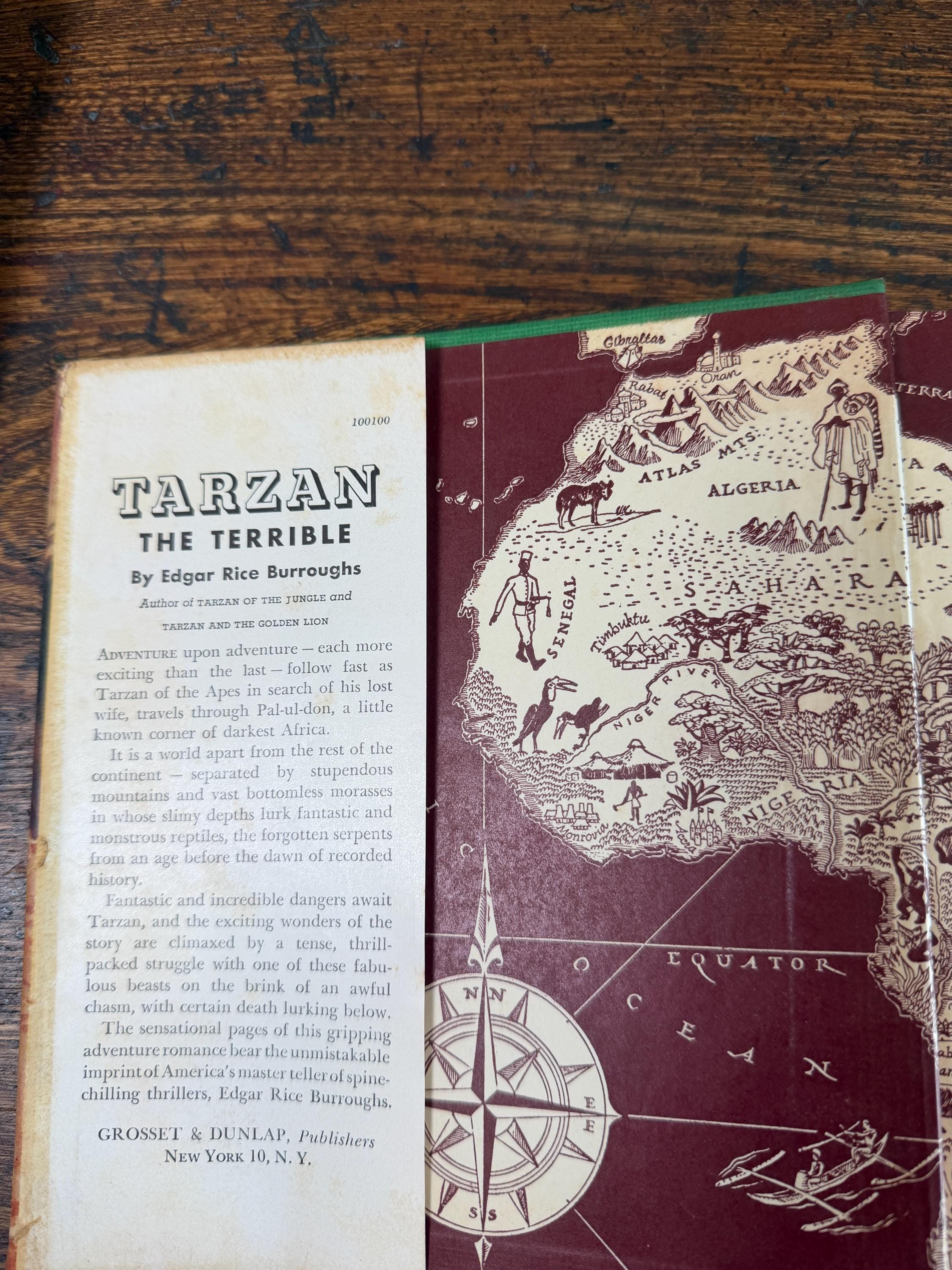 Tarzan Lord of the Jungle & Tarzan the Terrible by Edgar Rice Burroughs | Hardback Set