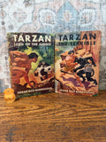 Tarzan Lord of the Jungle & Tarzan the Terrible by Edgar Rice Burroughs | Hardback Set