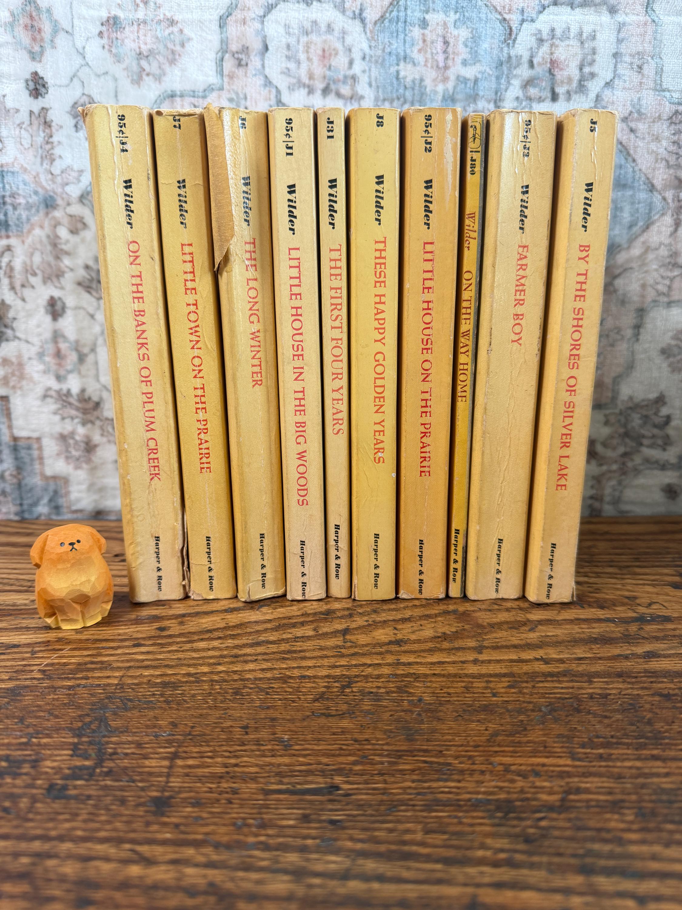 Little House on the Prairie Series by Laura Ingalls Wilder | Paperback Set 1971