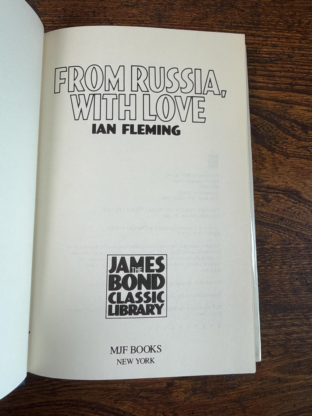 From Russia With Love & On Her Majesty’s Secret Service by Ian Fleming | Hardback Set