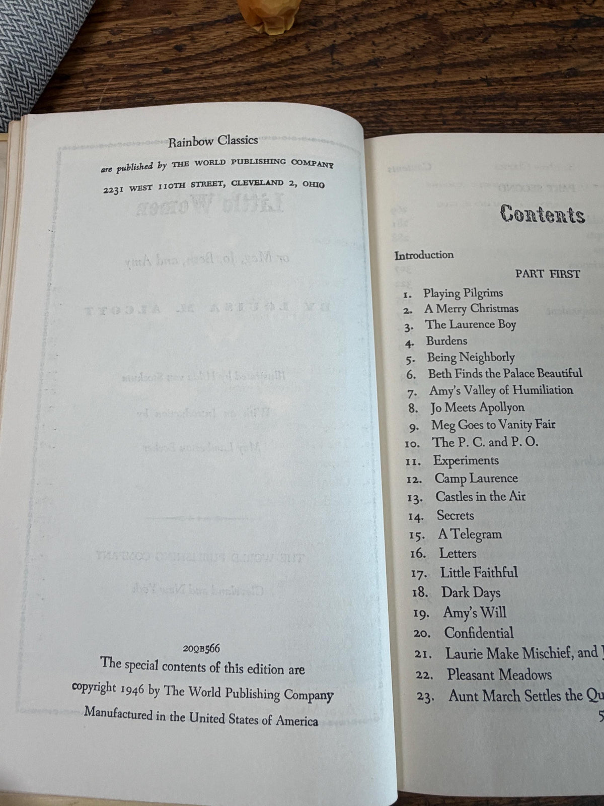Little Women by Louisa May Alcott | Hardback 1946