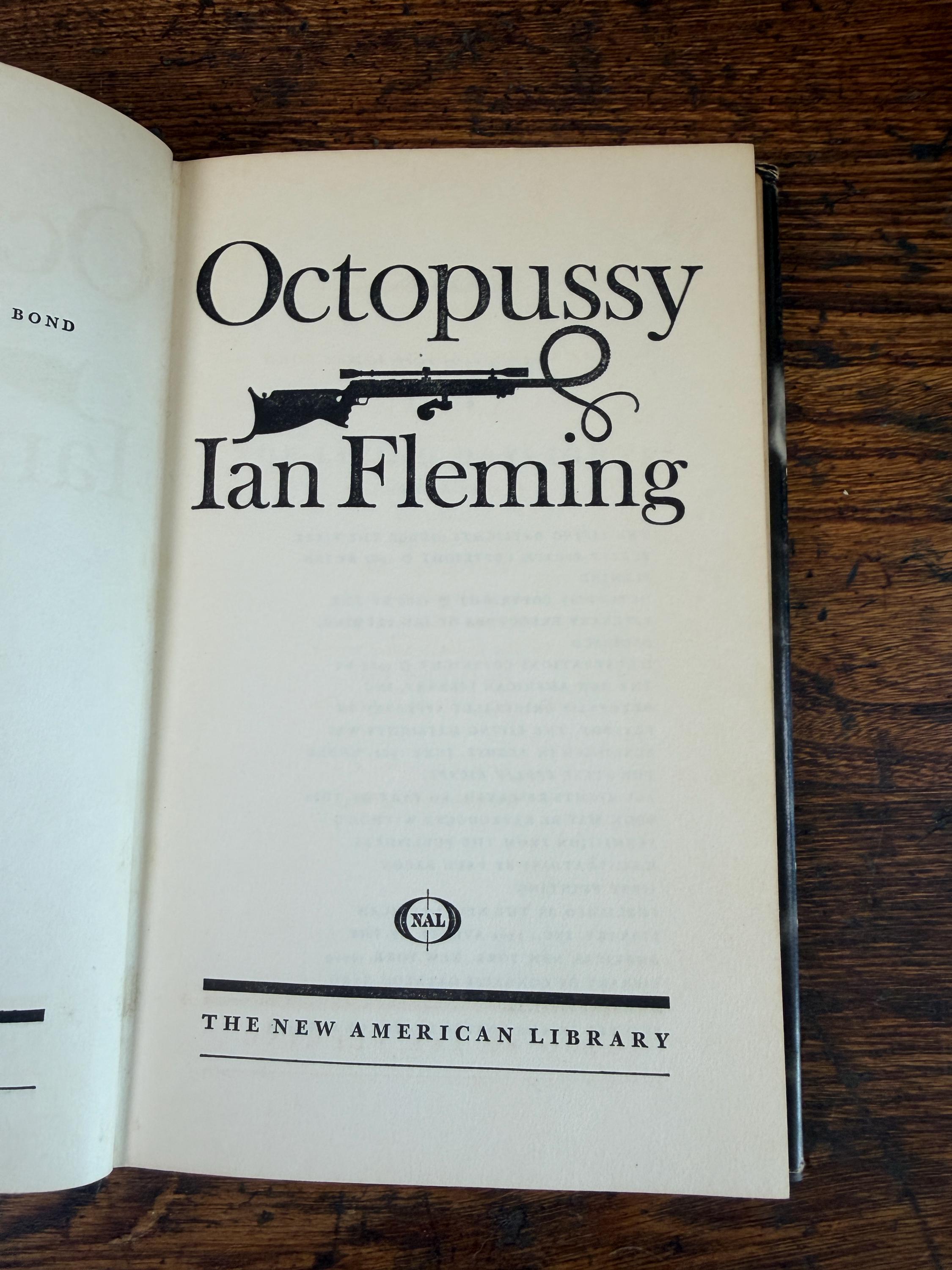 Octopussy by Ian Fleming | Hardback First Edition