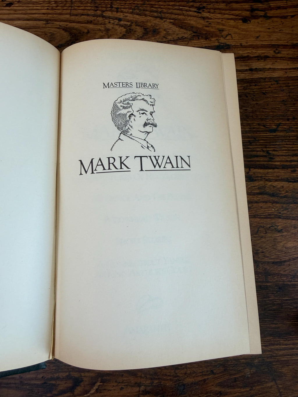 Masters Library Mark Twain by Mark Twain | Hardcover 1984