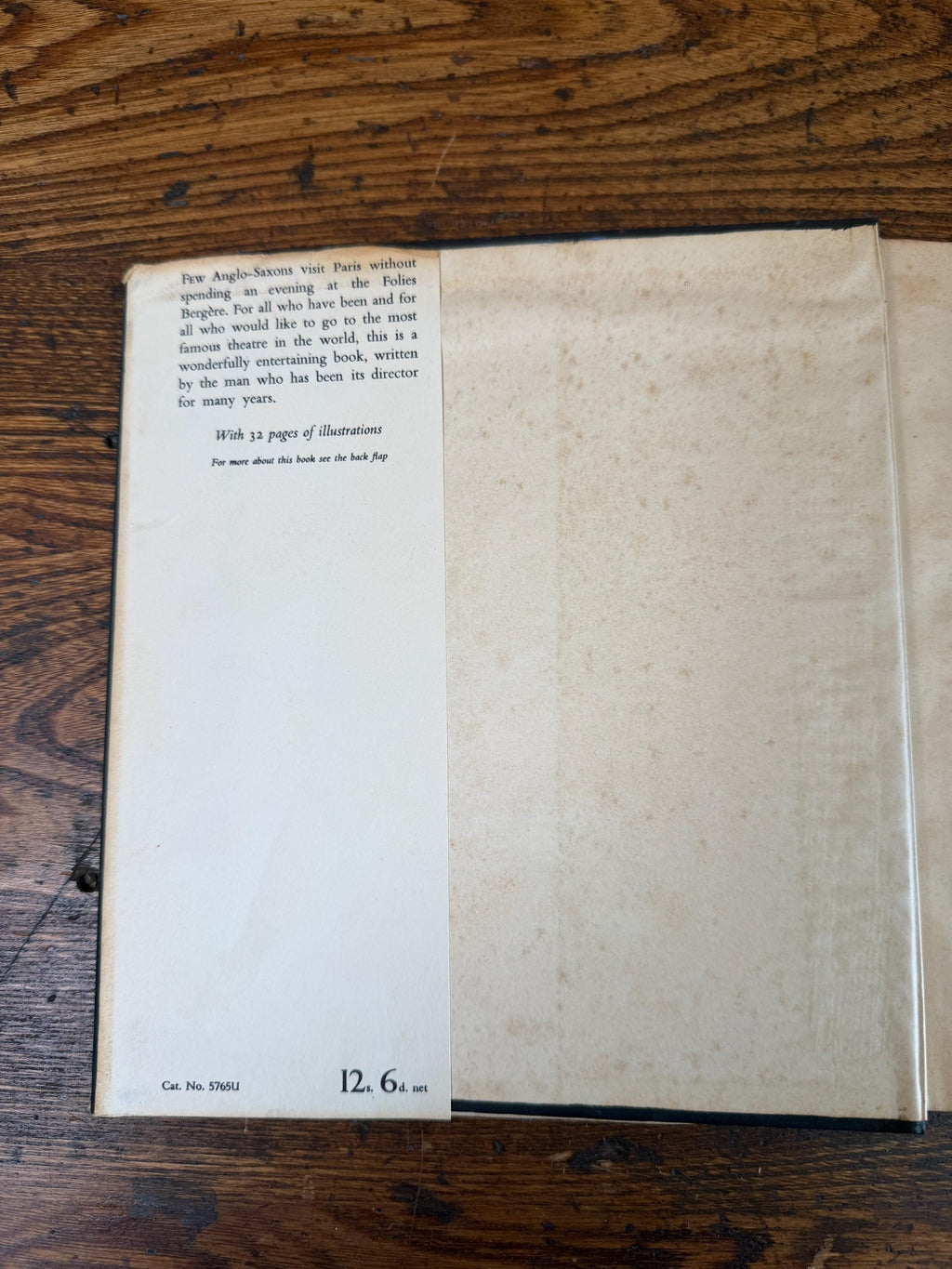 The Folies Bergère by Paul Derval | Hardcover 1955