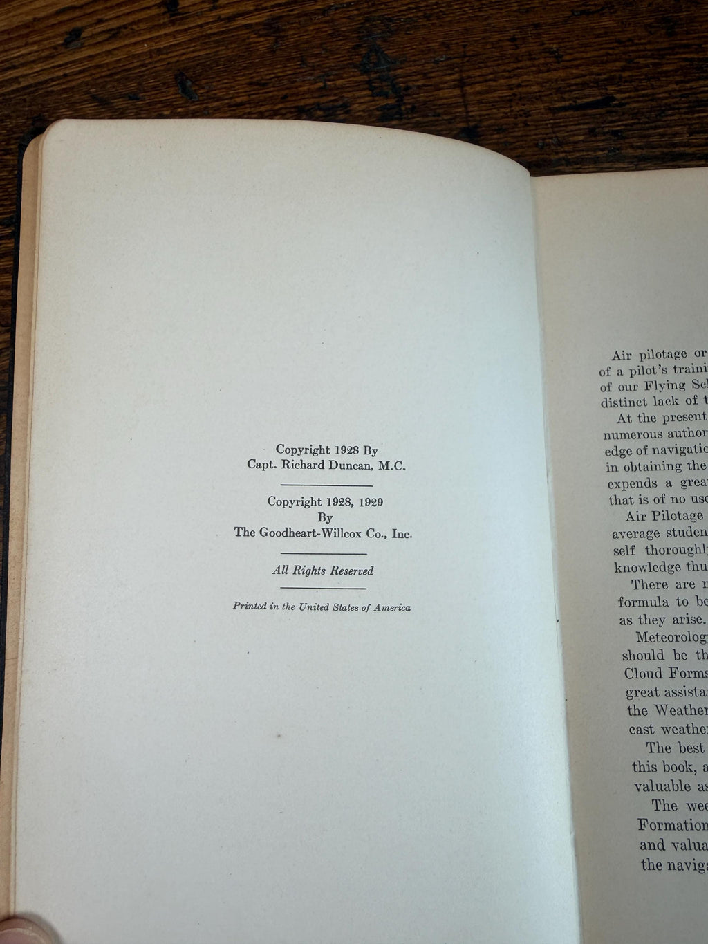 Air Navigation and Meteorology by Richard Duncan | Hardcover 1929