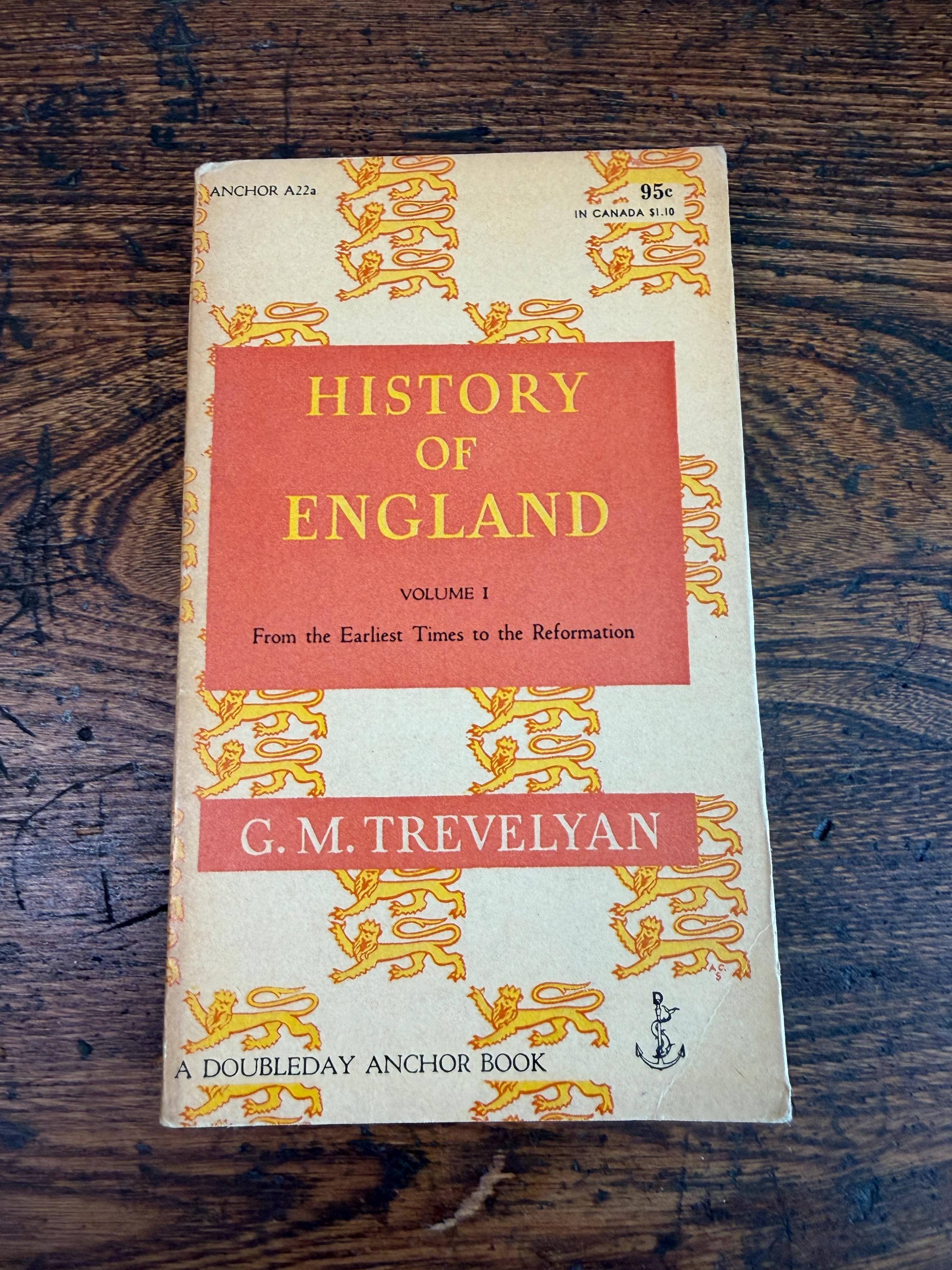 History of England by G.M. Trevelyan & The English Constitution | Paperback Lot 1952