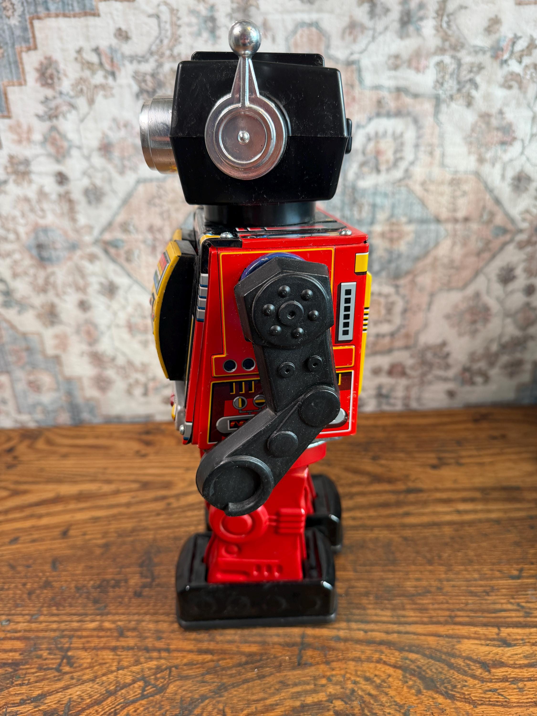 Vintage SH Rotate-O-Matic Super Astronaut Robot w/ Original Box | Made in Japan Working