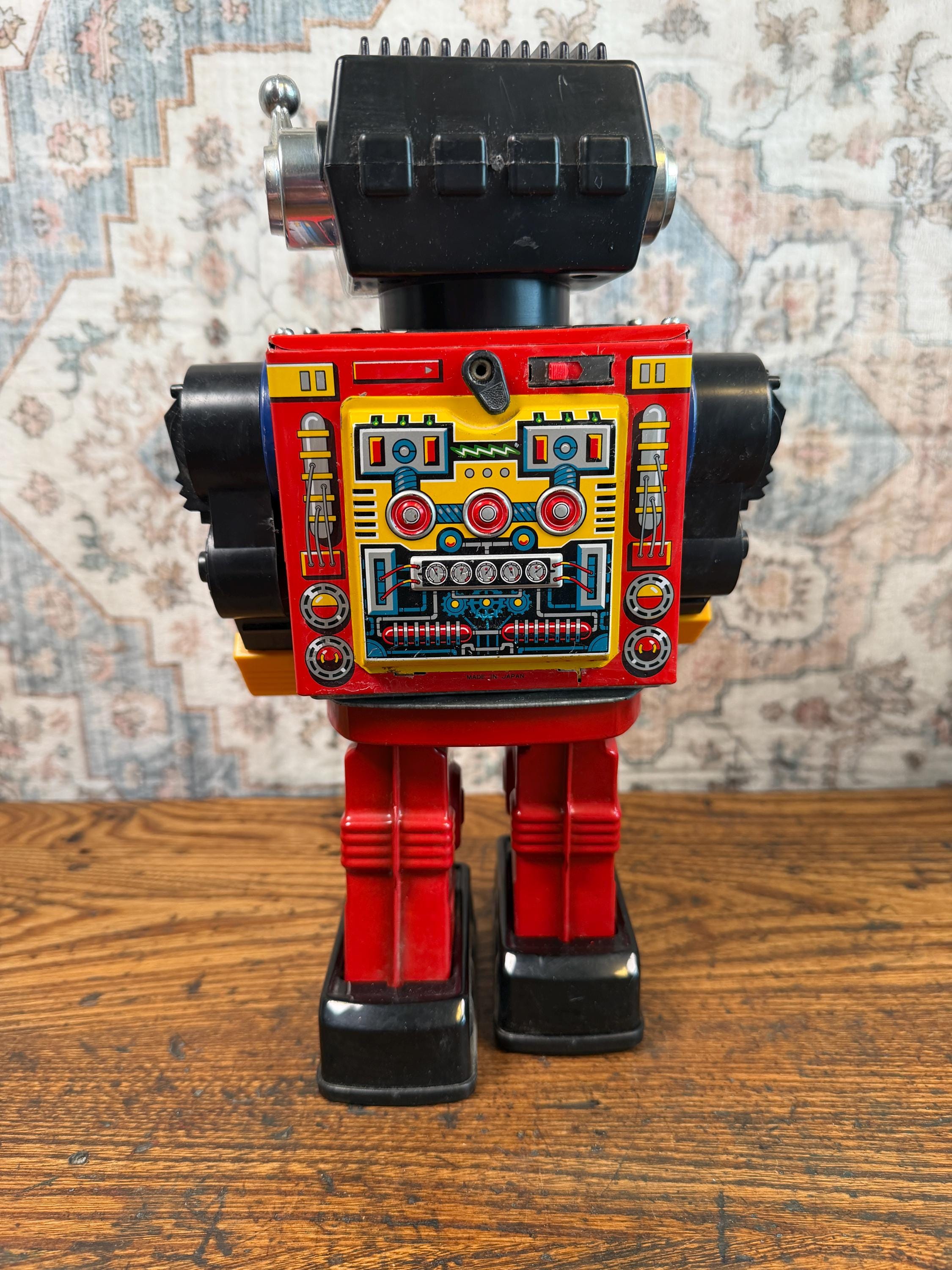 Vintage SH Jumbo Mars King Robot w/ Original Box | Made in Japan Working