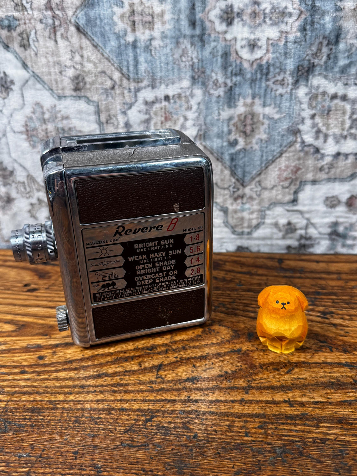 Revere 8 Model 40 Magazine Cine Camera | Elgeet Lens | Made in USA