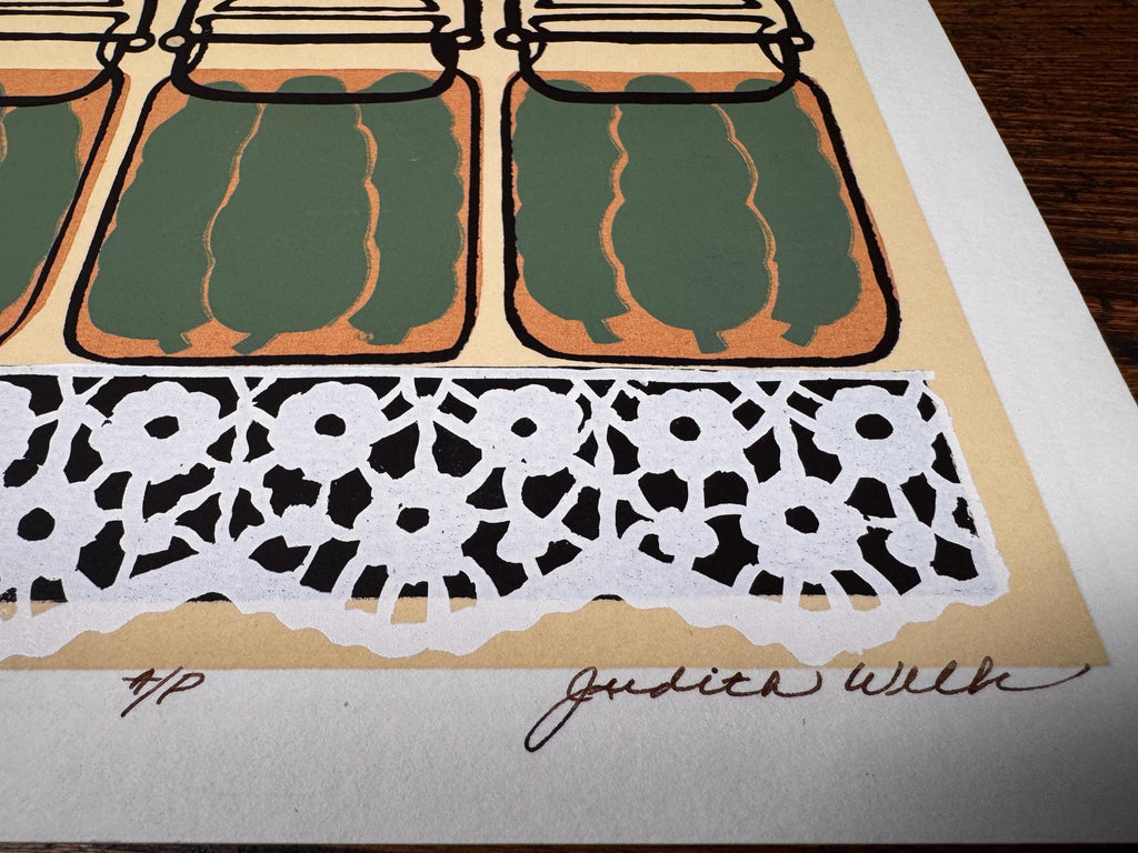 Pickles by Judith Welch | Signed Artist Proof Serigraph Print