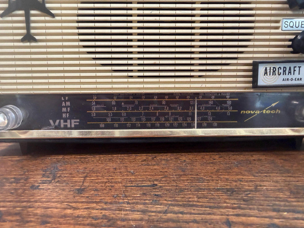 Novatech Air-O-Ear Model 71-WN Aircraft Receiver | Vintage Aviation Radio