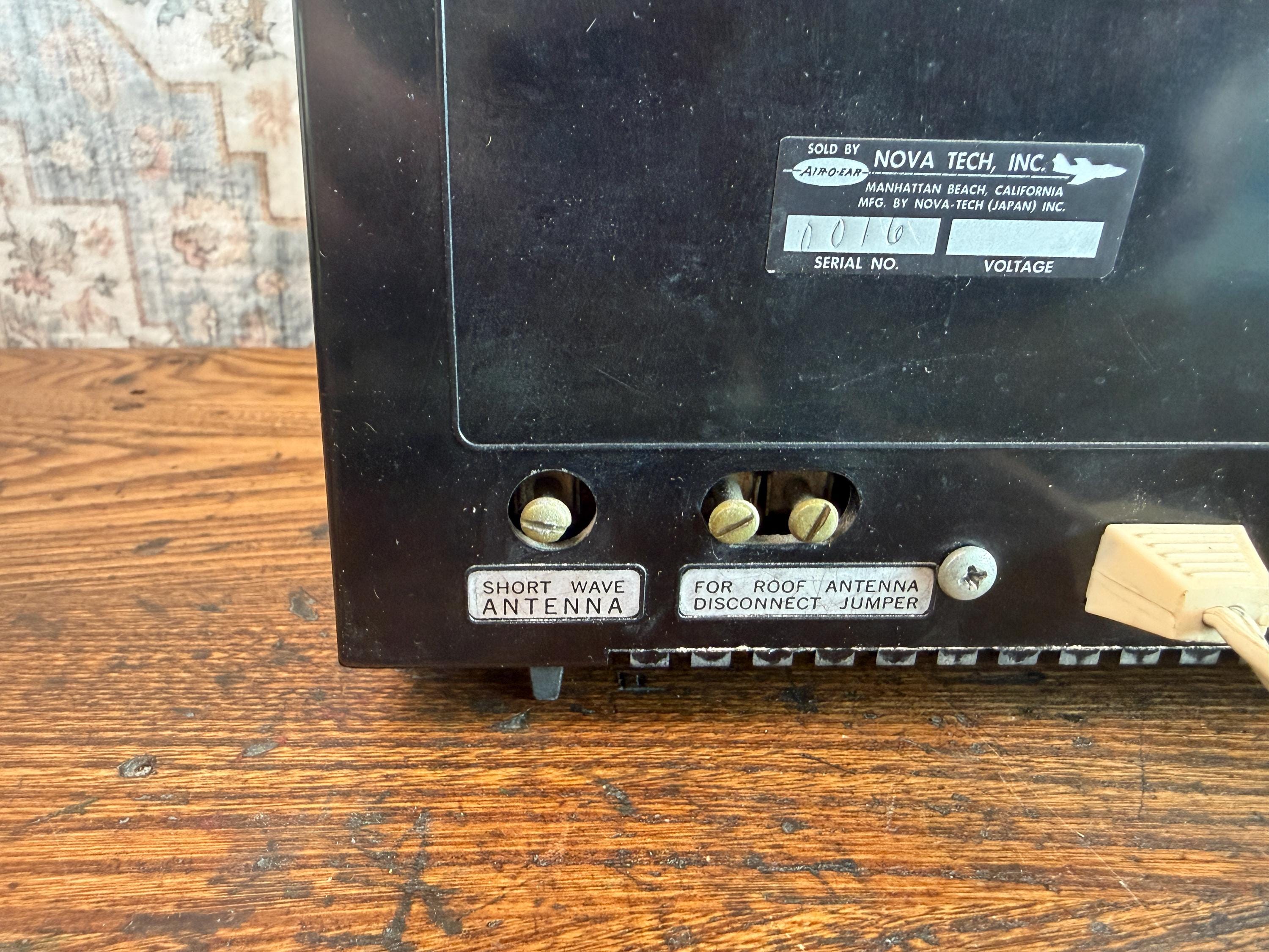 Novatech Air-O-Ear Model 71-WN Aircraft Receiver | Vintage Aviation Radio