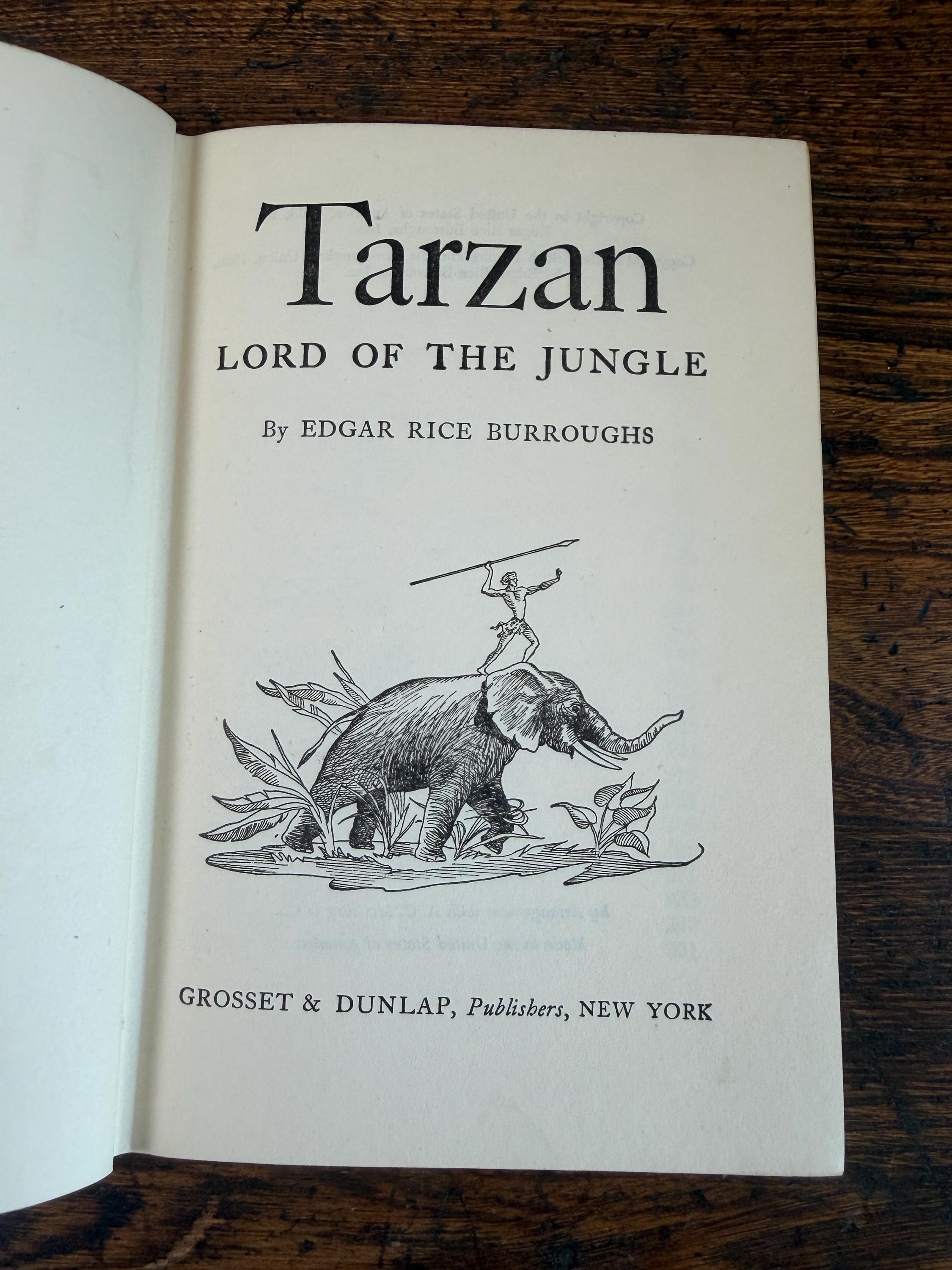 Tarzan Lord of the Jungle & Tarzan the Terrible by Edgar Rice Burroughs | Hardback Set