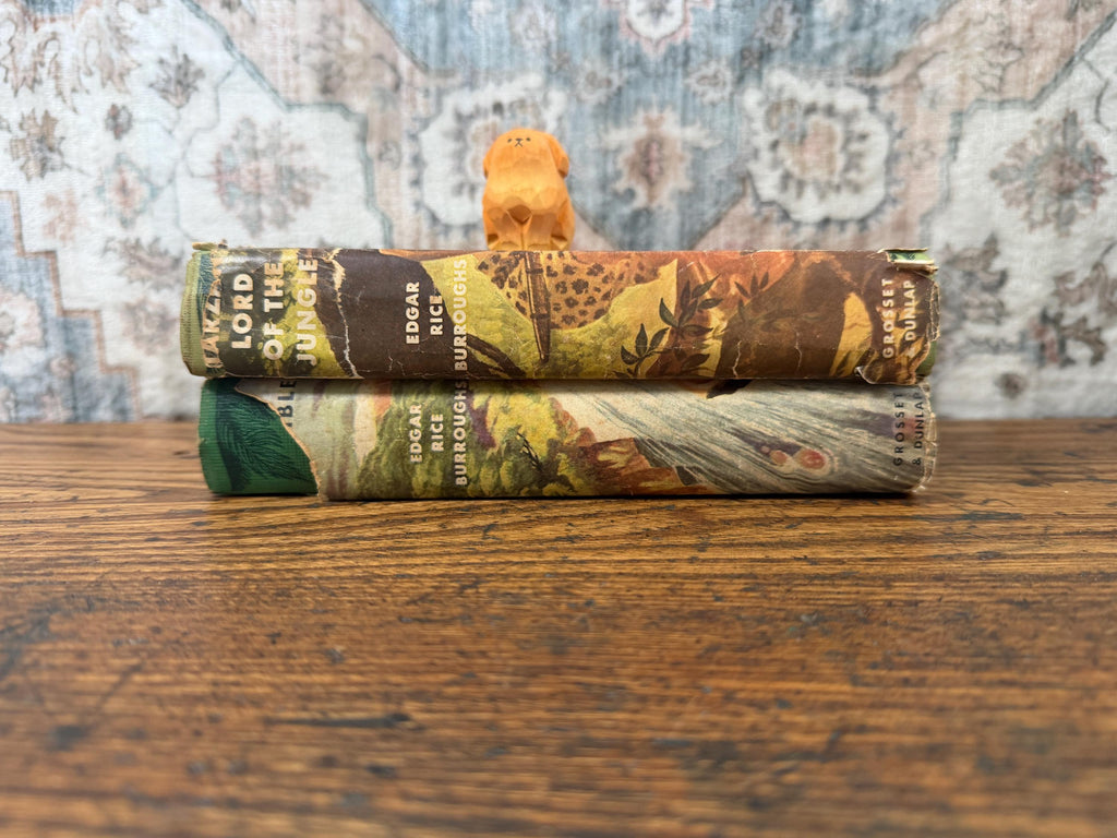 Tarzan Lord of the Jungle & Tarzan the Terrible by Edgar Rice Burroughs | Hardback Set