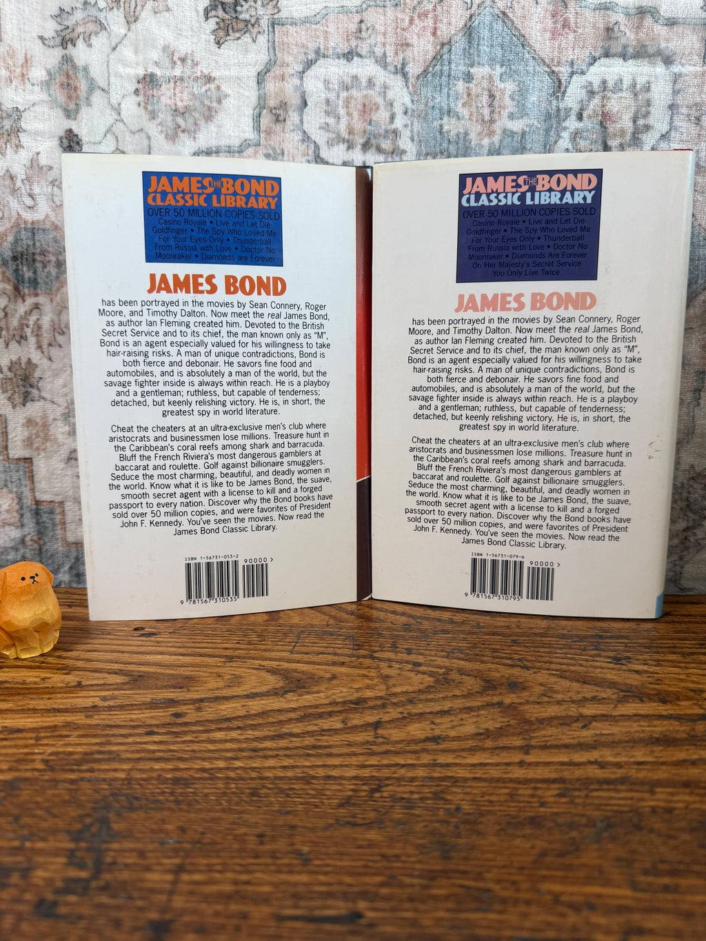 From Russia With Love & On Her Majesty’s Secret Service by Ian Fleming | Hardback Set