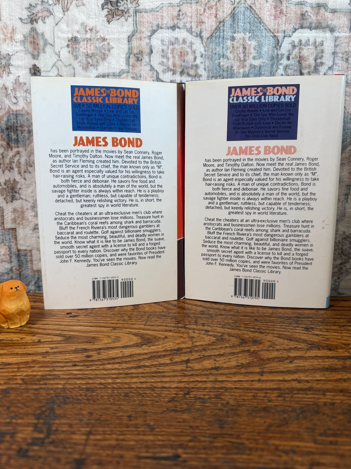 From Russia With Love & On Her Majesty’s Secret Service by Ian Fleming | Hardback Set