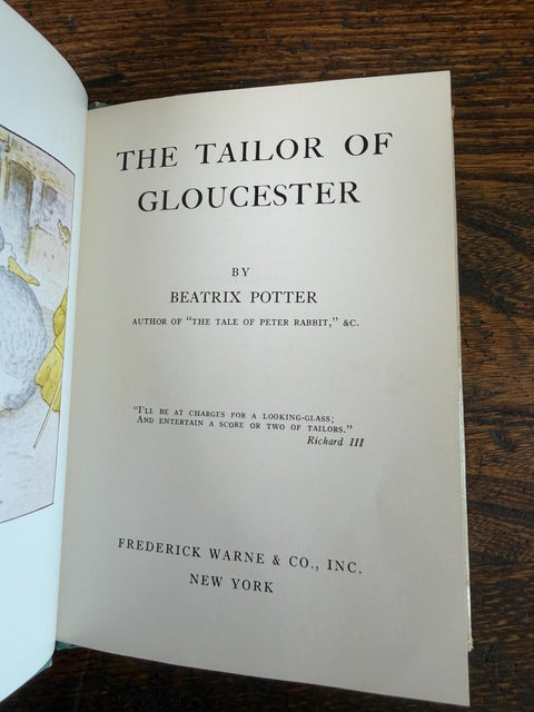 Tom Kitten, Jemima Puddle-Duck & Tailor of Gloucester by Beatrix Potter | Hardback Set