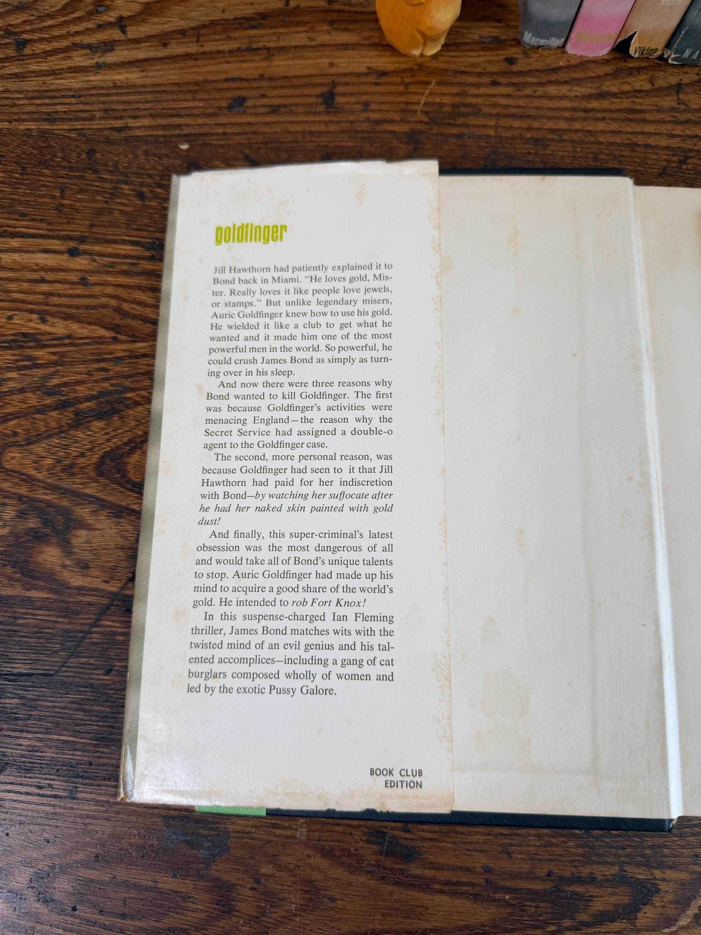 James Bond BCE Set by Ian Fleming | Hardback Book Club Editions