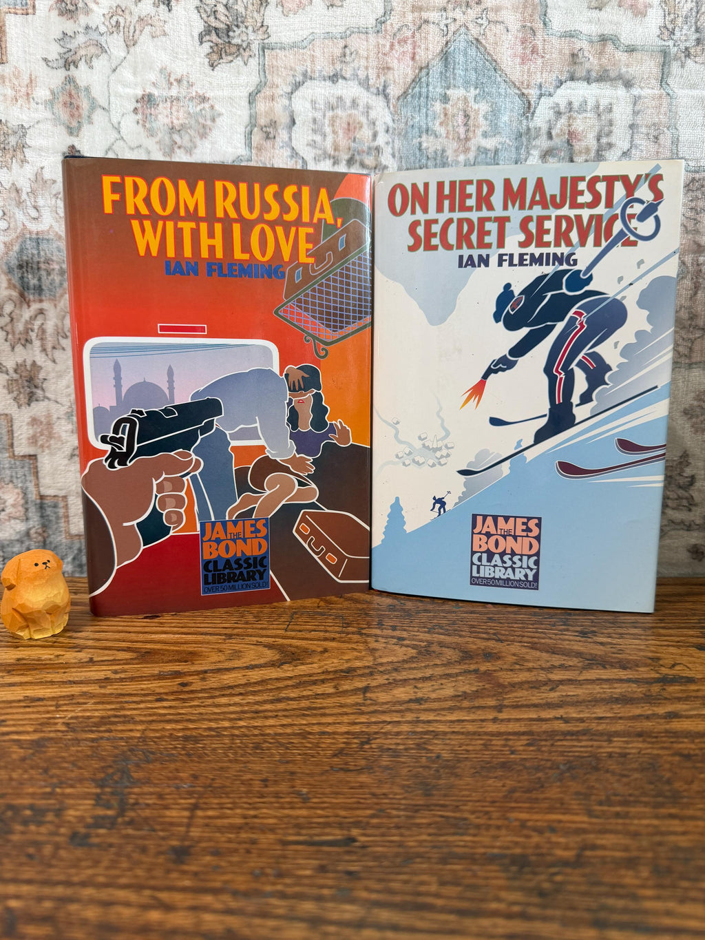 From Russia With Love & On Her Majesty’s Secret Service by Ian Fleming | Hardback Set