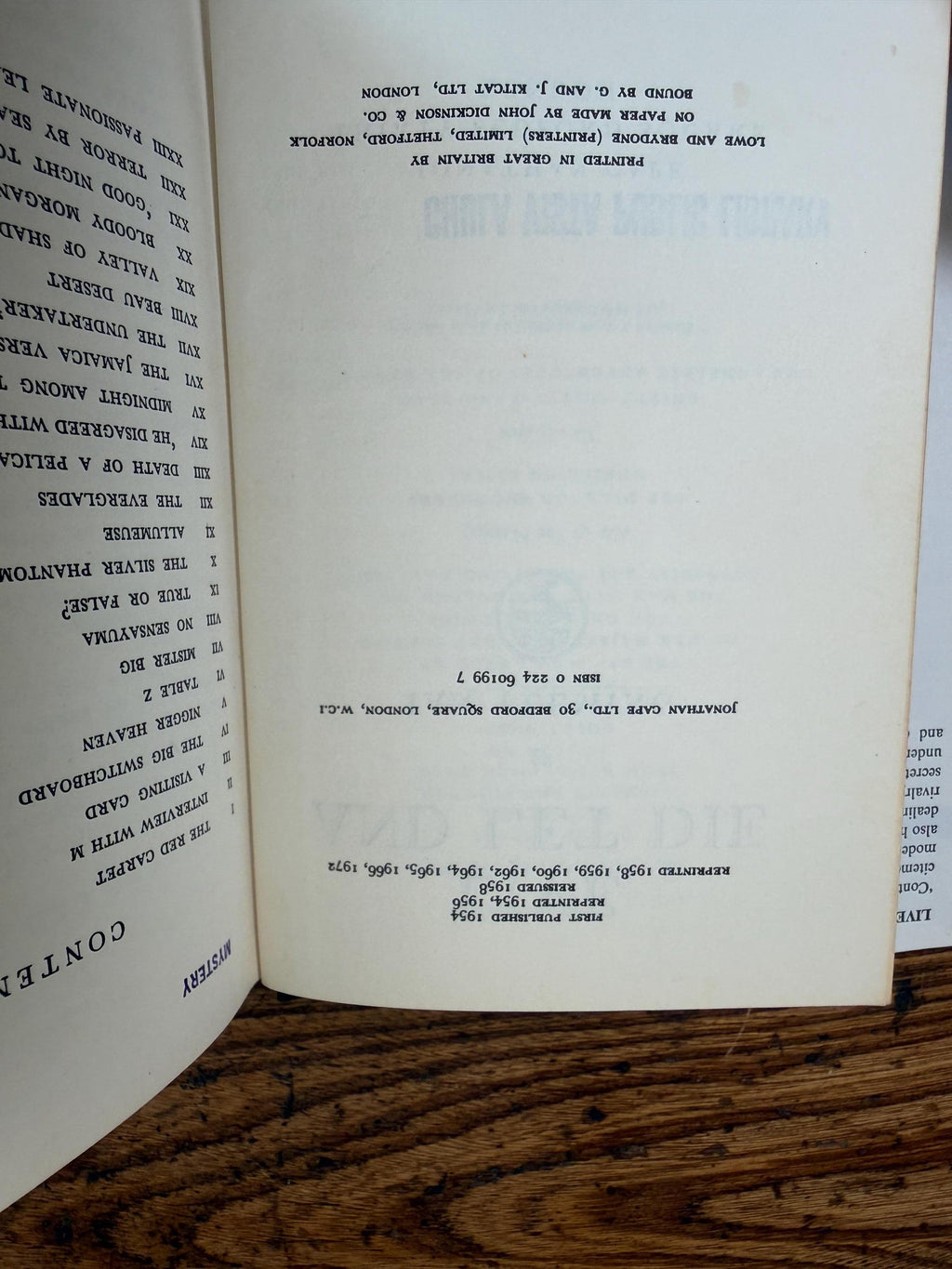 Live and Let Die by Ian Fleming | Hardcover 1972