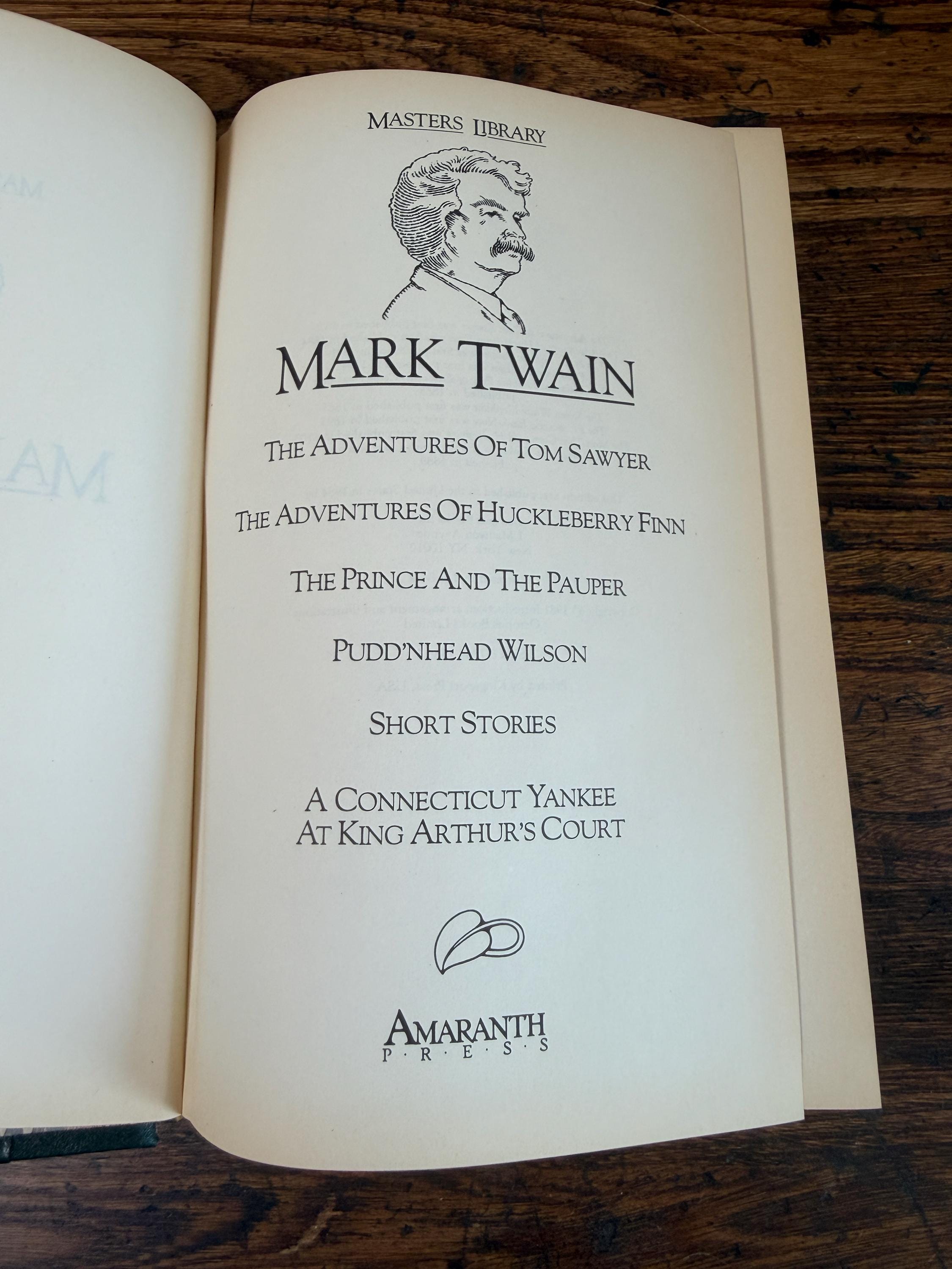 Masters Library Mark Twain by Mark Twain | Hardcover 1984