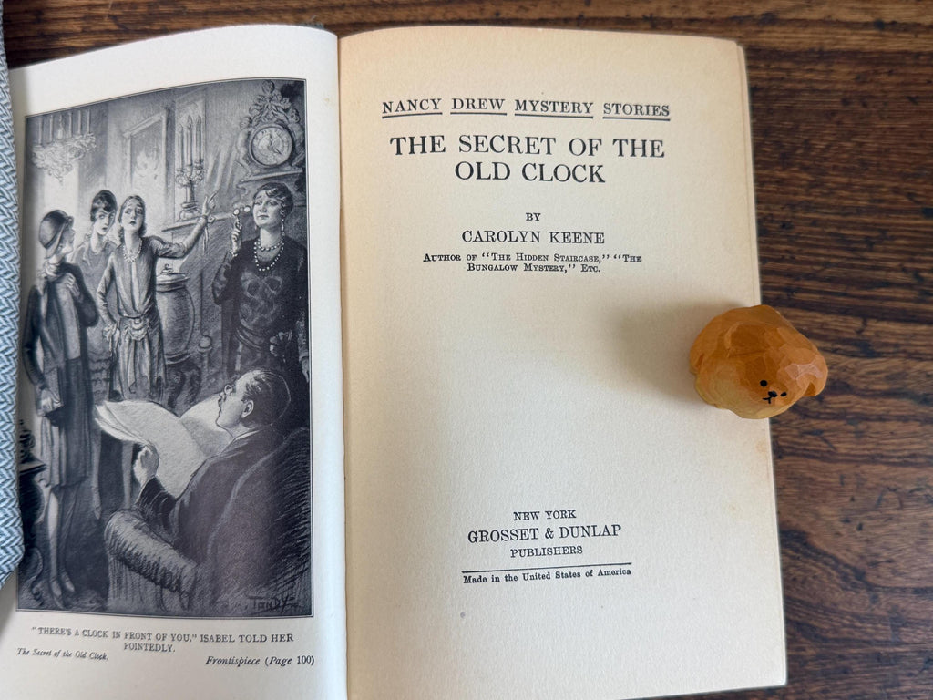The Secret of the Old Clock by Carolyn Keene | Hardcover 1930