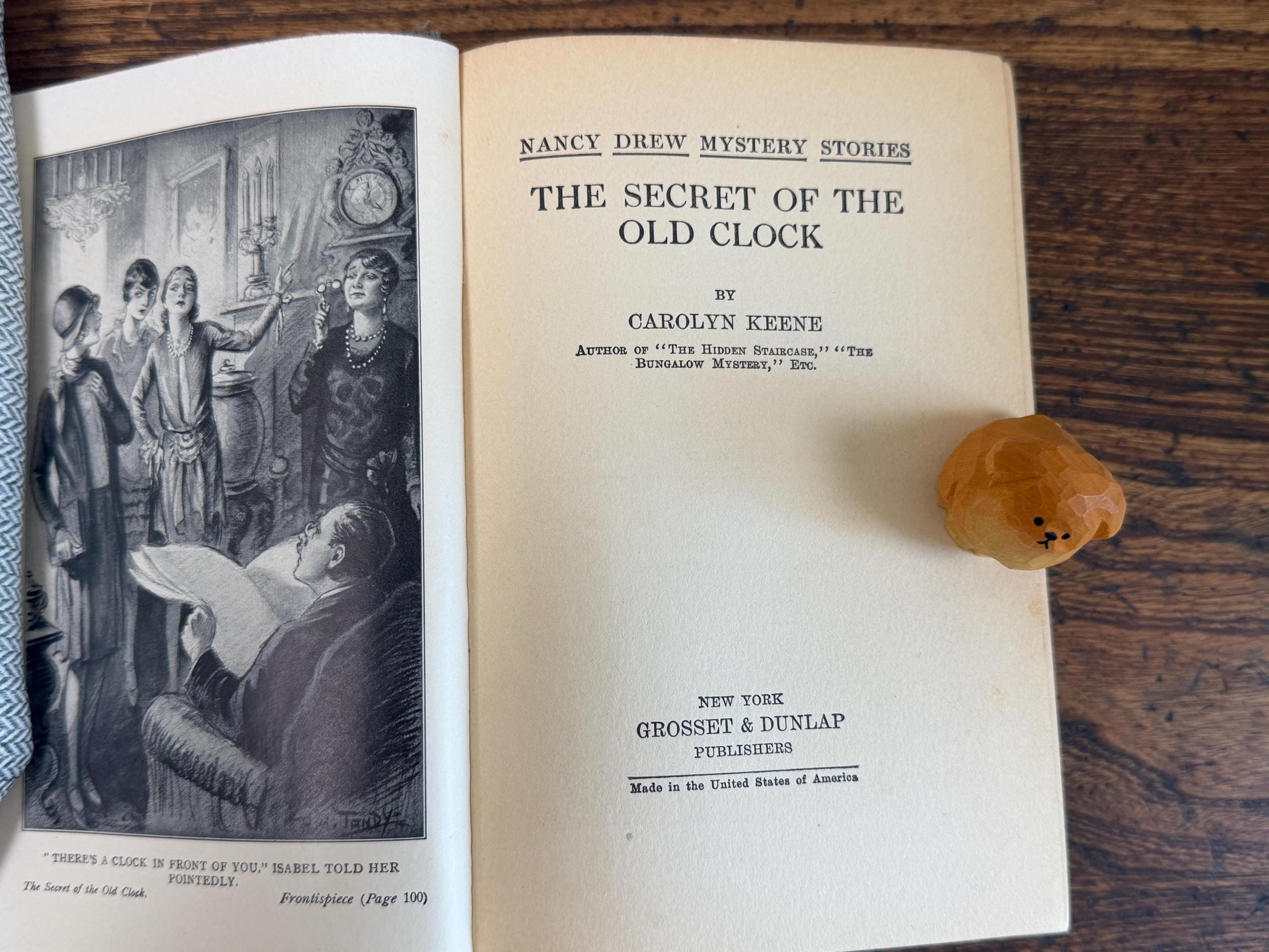 The Secret of the Old Clock by Carolyn Keene | Hardcover 1930