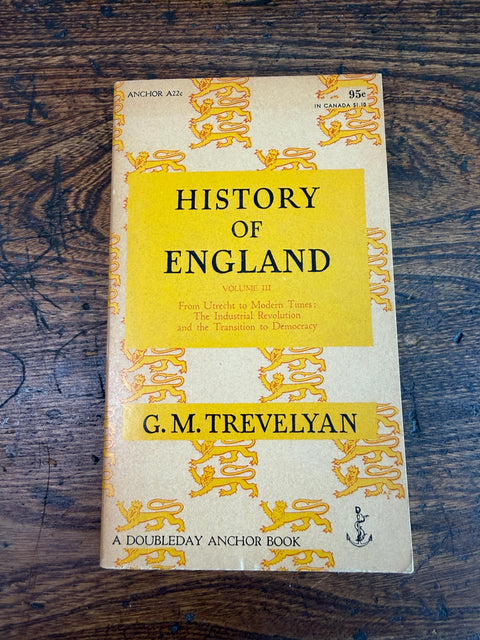 History of England by G.M. Trevelyan & The English Constitution | Paperback Lot 1952