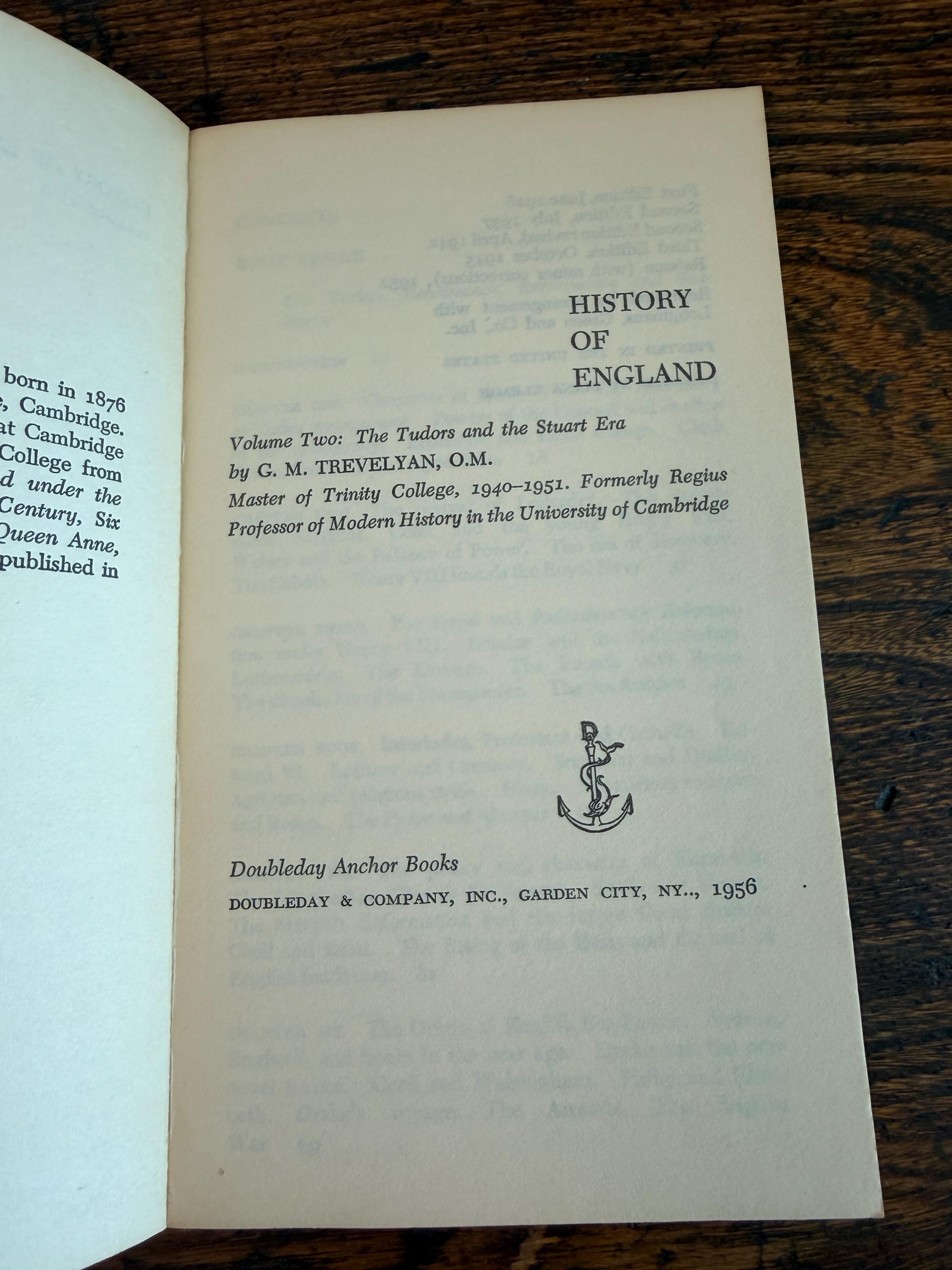 History of England by G.M. Trevelyan & The English Constitution | Paperback Lot 1952