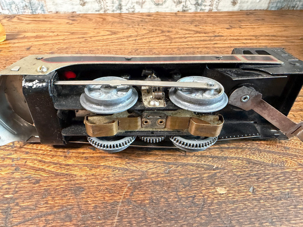 Vintage Marx Marlines Electric Train | New York Central Tin Locomotive and Tender | O Gauge