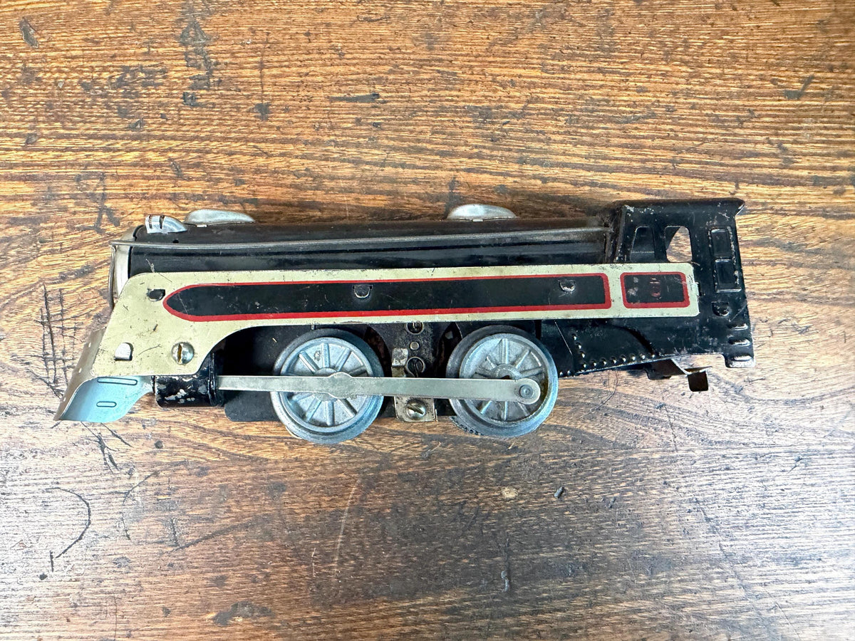 Vintage Marx Marlines Electric Train | New York Central Tin Locomotive and Tender | O Gauge
