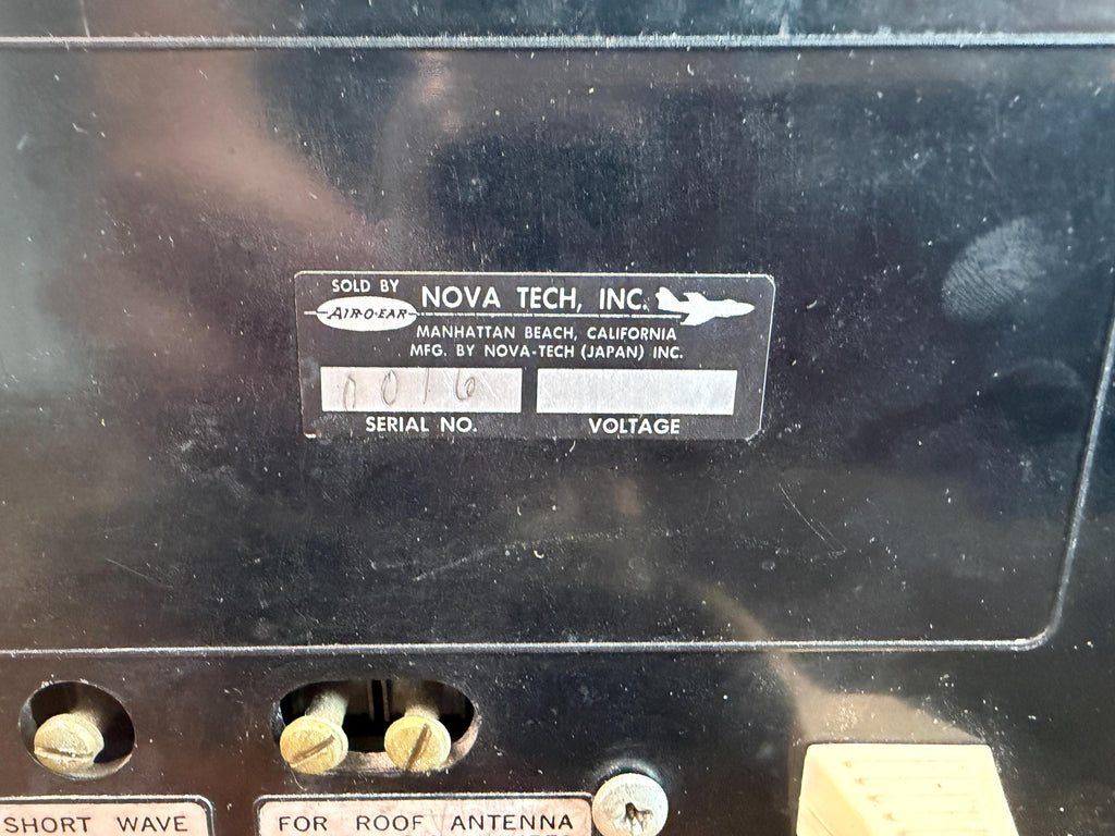 Novatech Air-O-Ear Model 71-WN Aircraft Receiver | Vintage Aviation Radio