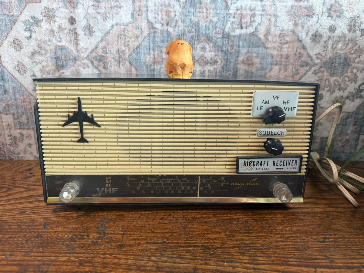 Novatech Air-O-Ear Model 71-WN Aircraft Receiver | Vintage Aviation Radio