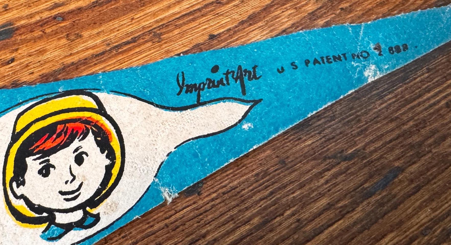 Vintage Seattle Felt Pennant