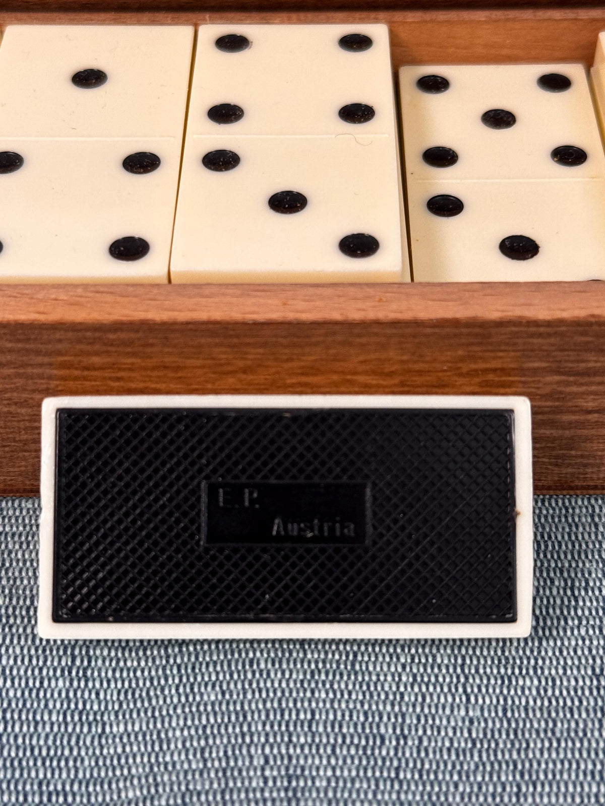 Vintage E.P. Austria Domino Set