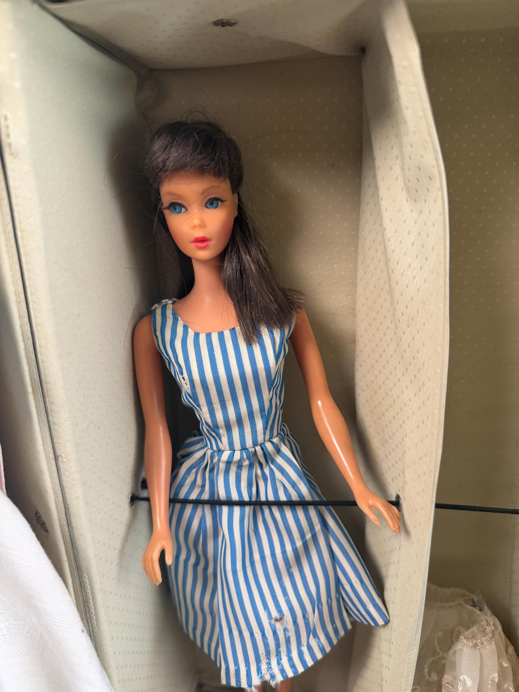 Vintage 1960s Mattel Barbie and Allan Doll Pair with Clothing Accessories