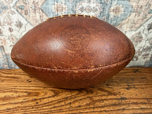1950 Spalding Leather Football