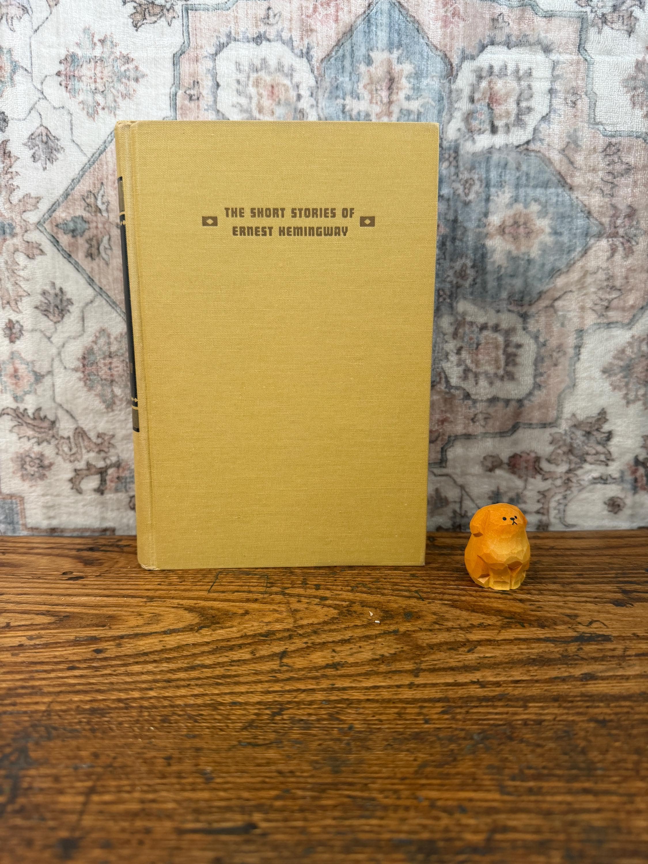 Vintage 1961 The Short Stories of Hemingway Scribner Hardcover Collection