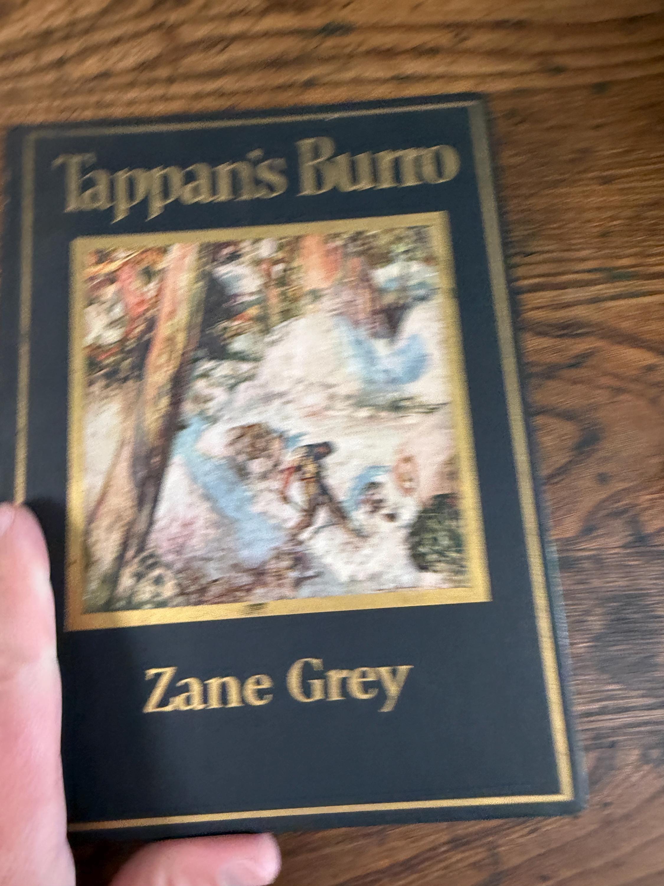 1923 Tappan's Burro by Zane Grey Harper Hardcover Western Illustrated Book
