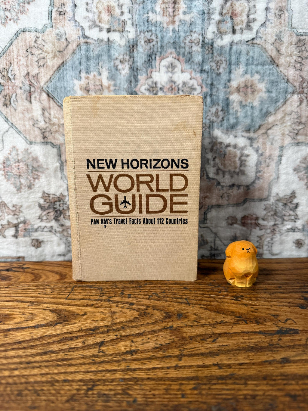 Vintage 1966 Pan Am New Horizons World Guide Hardcover Travel Book