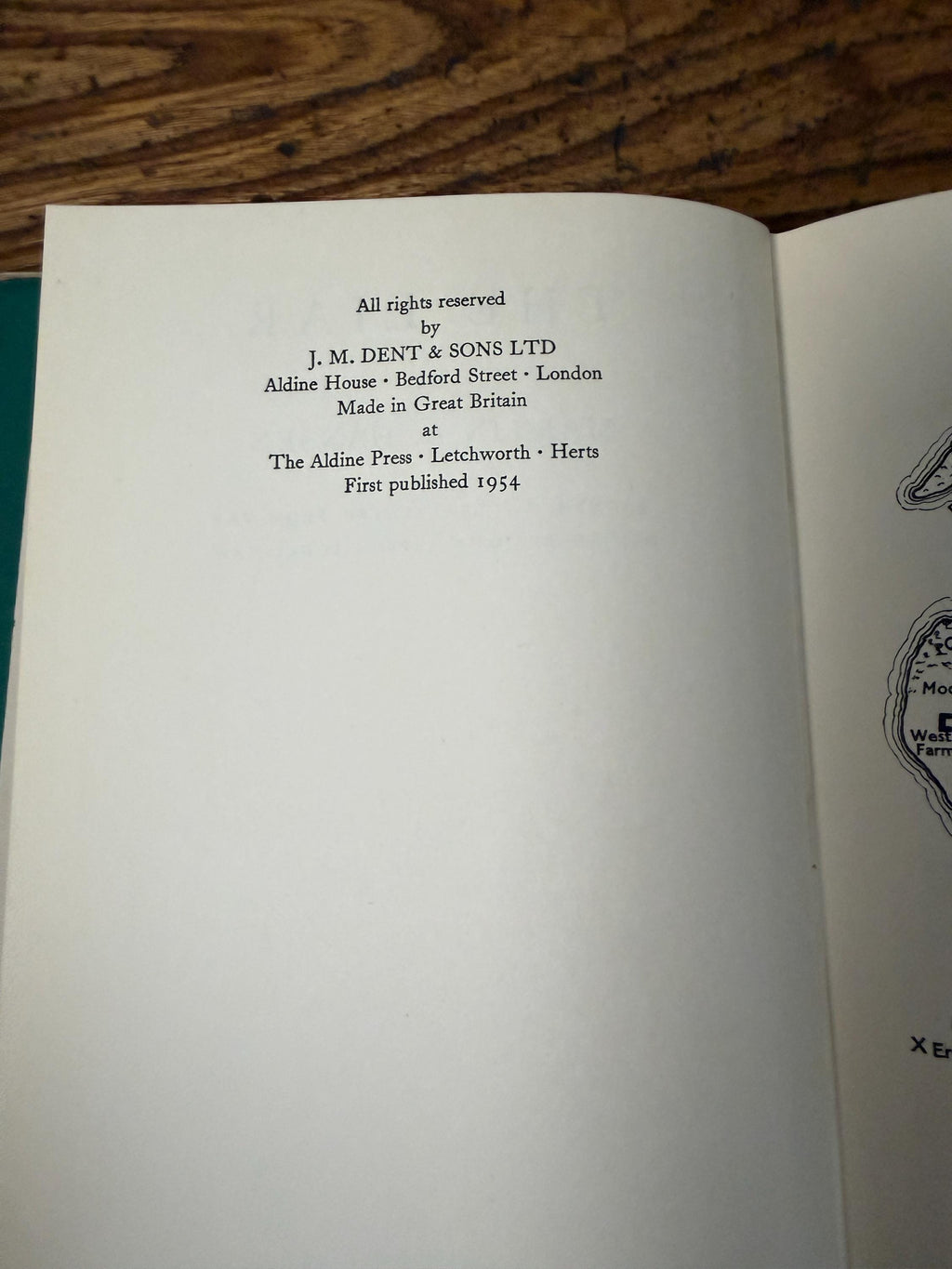 Vintage 1954 The Liar Martin A. Hansen Hardcover Danish Novel in Translation