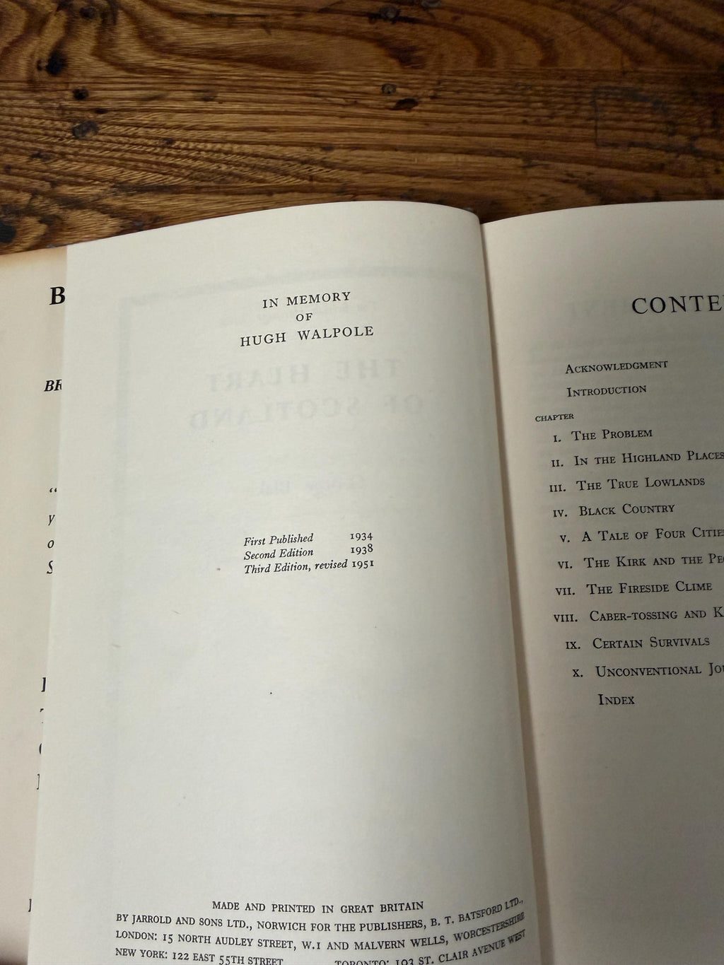 The Heart of Scotland by George Blake | 1951 Hardback, Illustrated