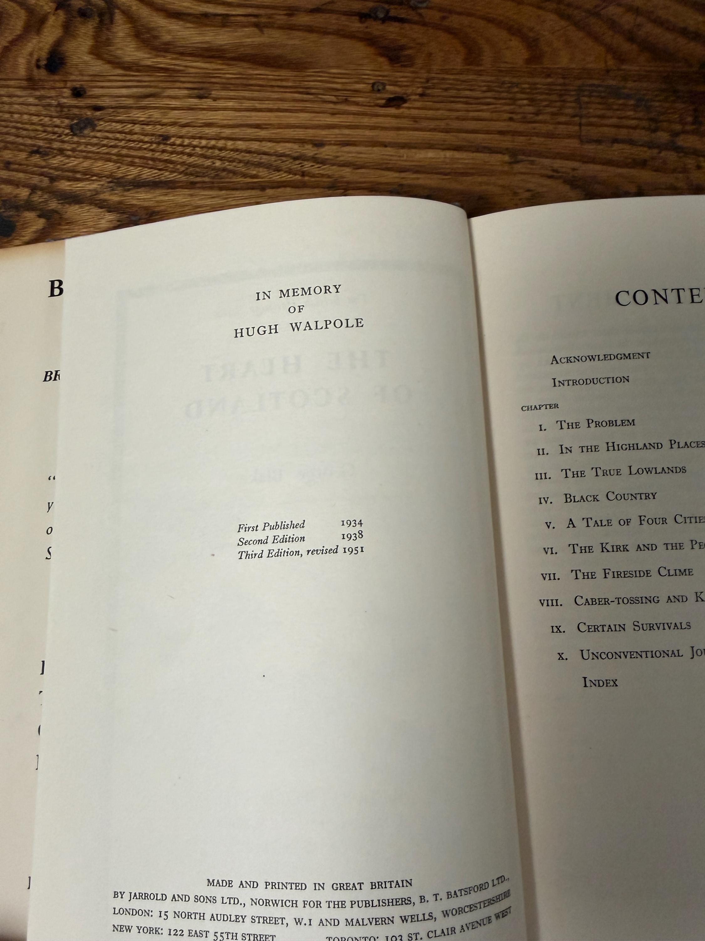 The Heart of Scotland by George Blake | 1951 Hardback, Illustrated