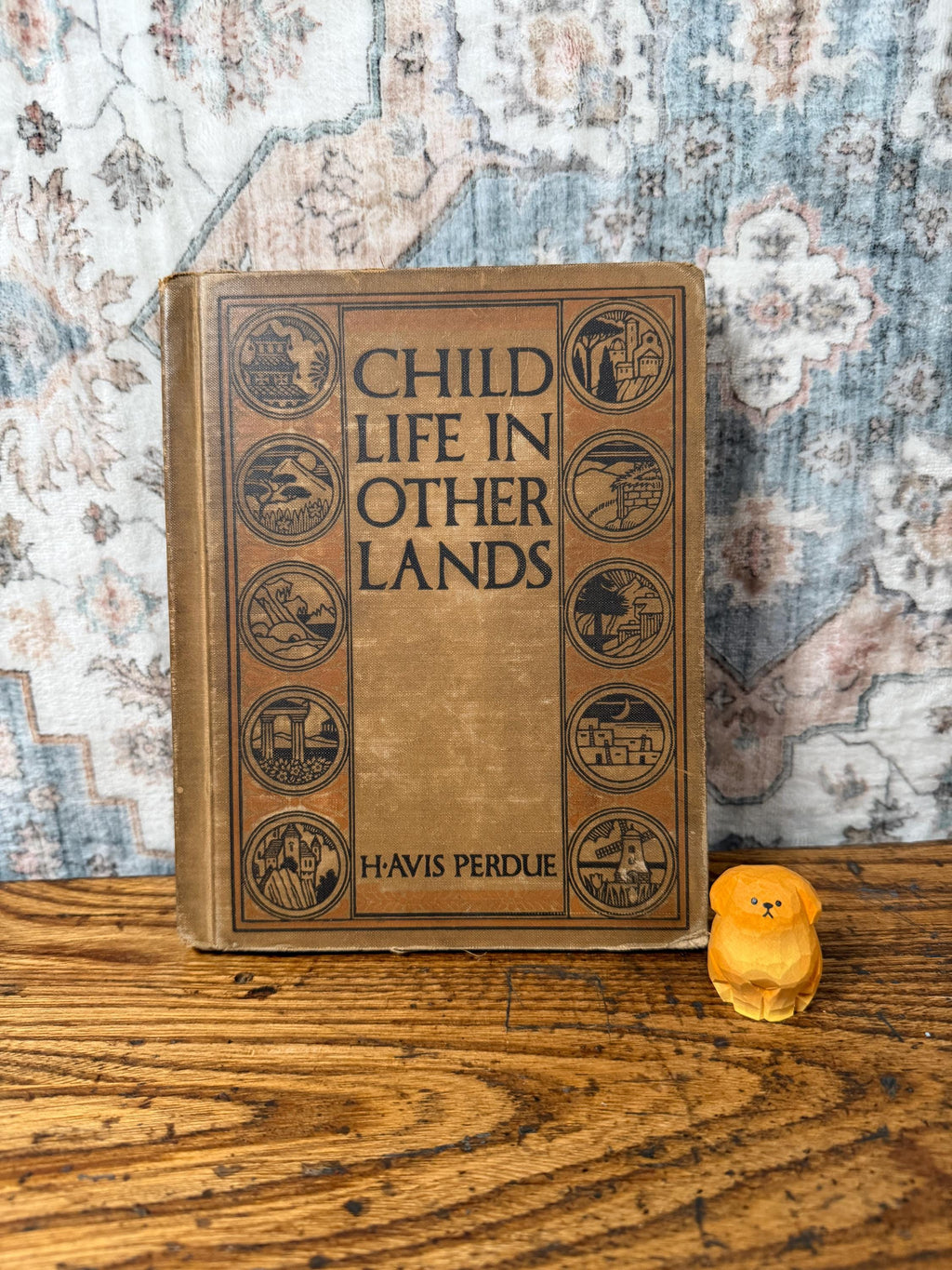 Child Life in Other Lands by H. Avis Perdue | 1918 Hardback, Illustrated, Ex-Library