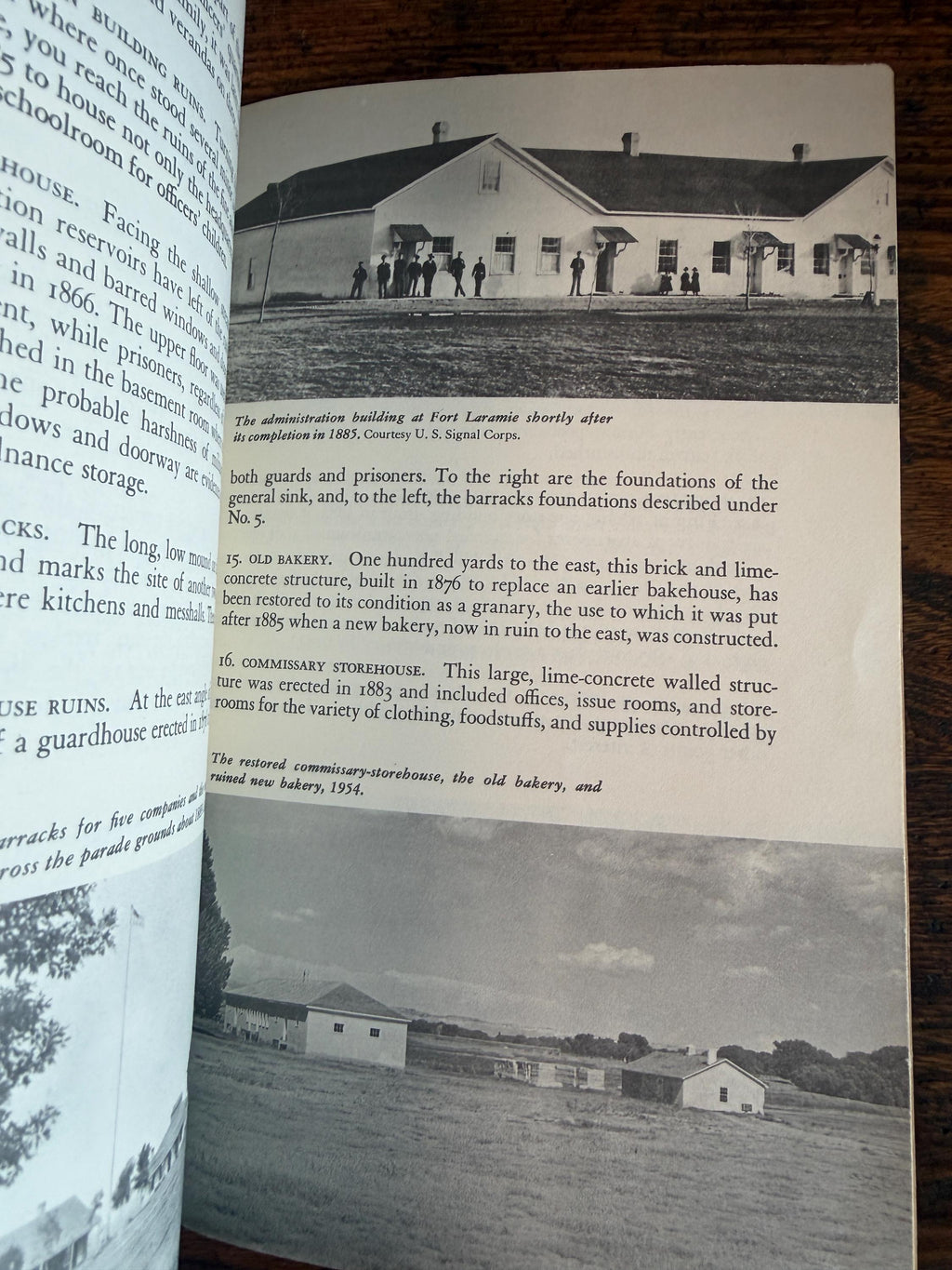 Fort Laramie National Monument Wyoming by David L. Hieb | 1954 Historical Handbook