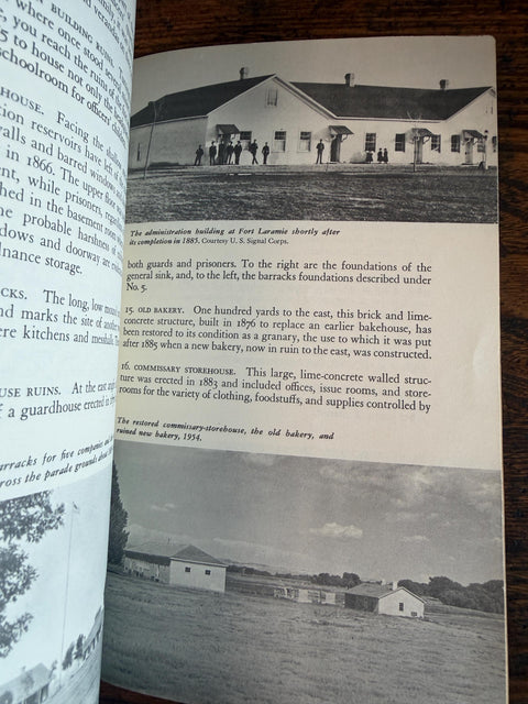 Fort Laramie National Monument Wyoming by David L. Hieb | 1961 Historical Handbook