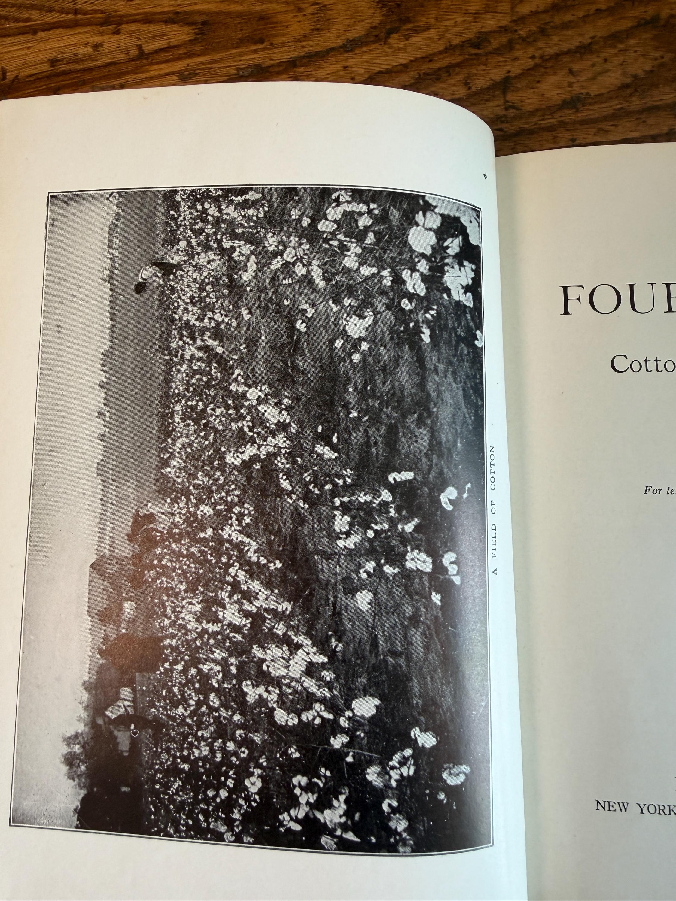 THE FOUR WONDERS Cotton - Wool - Linen - Silk by Elnora E. Shillig | 1913 Hardback